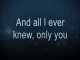 Lyrics: Yuss - Only You